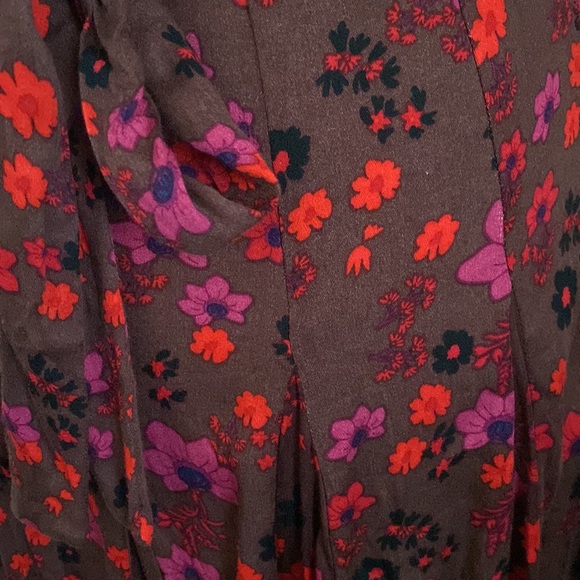 Free People Red It Takes Two Wrap Dress - Picture 12 of 14